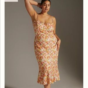 Hutch Sweetheart Midi Dress